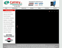Tablet Screenshot of catley.com.ar
